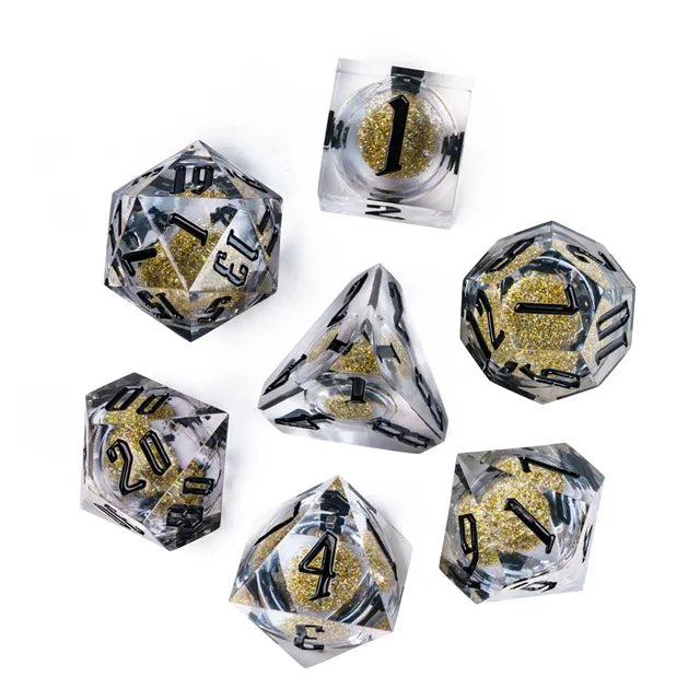 Two Colour Liquid Dice