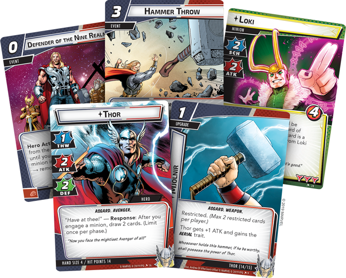 Marvel Champions LCG Thor Hero Pack