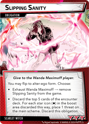 Marvel Champions LCG Scarlet Witch Hero Pack