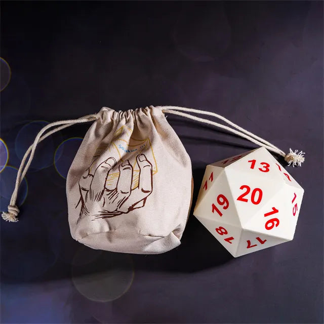 Jumbo D20 80mm Foam Dice