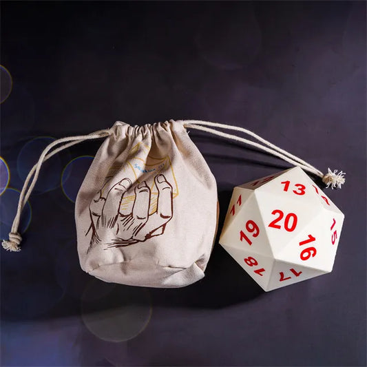 Jumbo D20 80mm Foam Dice