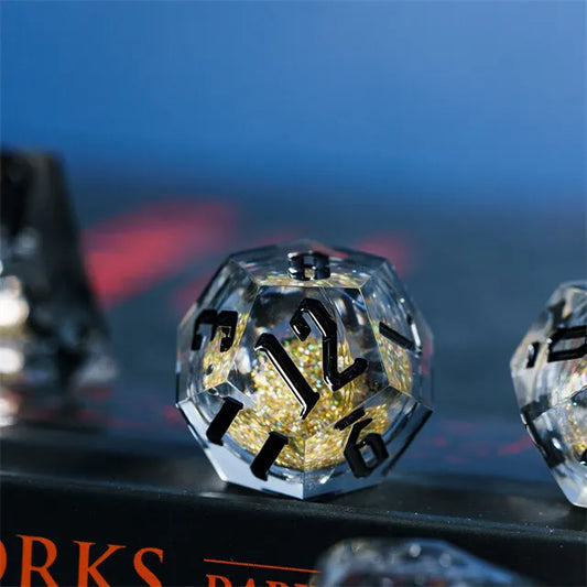 Two Colour Liquid Dice