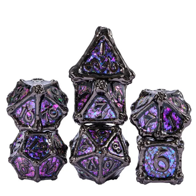 Dragon Bones Metal 7PCS Dice Set