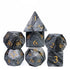 Natural Black Network Stone Gemstone Dice