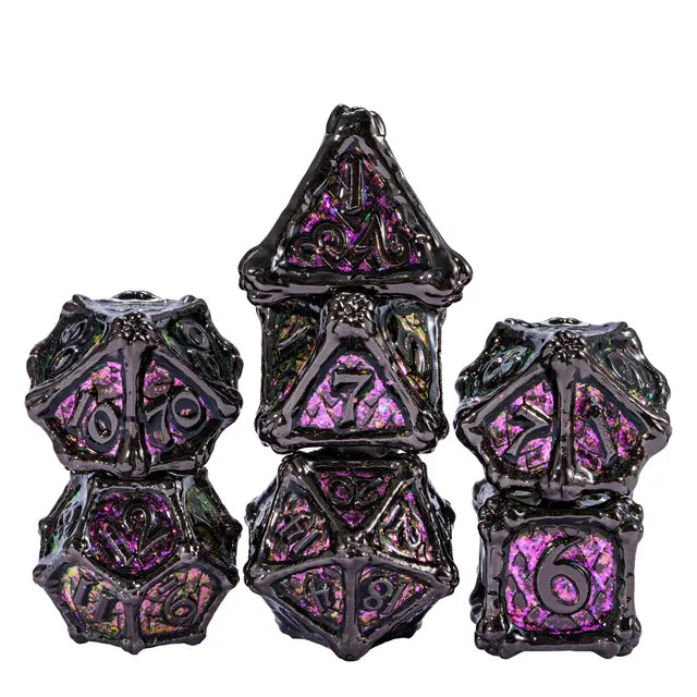 Dragon Bones Metal 7PCS Dice Set