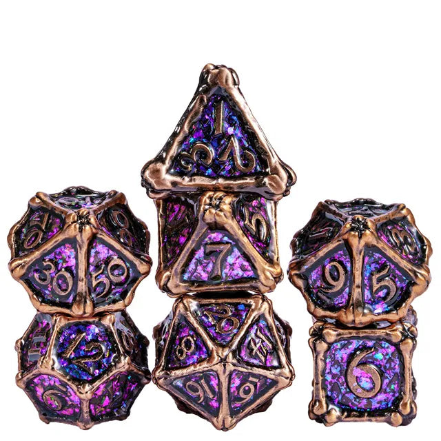 Dragon Bones Metal 7PCS Dice Set
