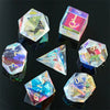 Rainbow Crystal Semi-Precious Gemstone Dice