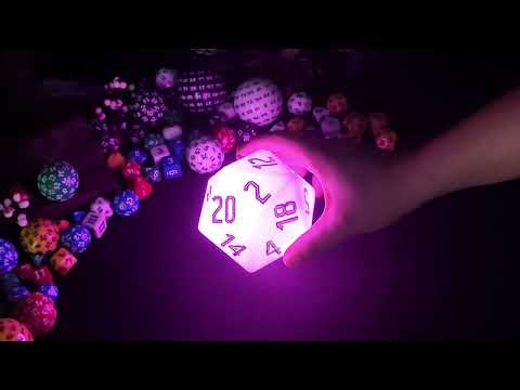 D20 86mm LED Dice