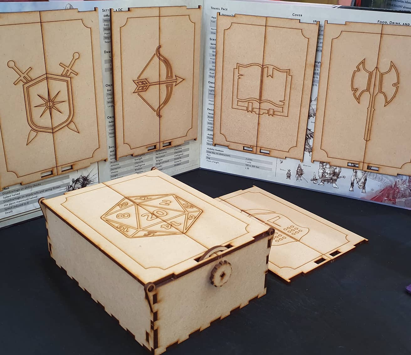 Box of Holding (D&D Character Box)