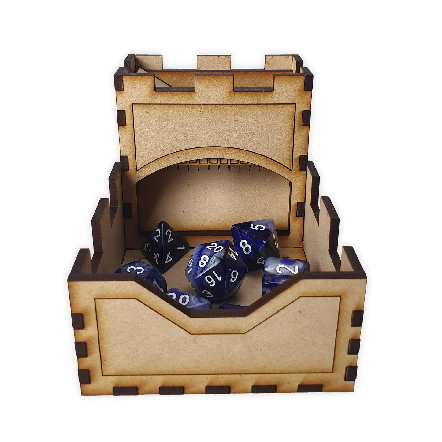 Folding Dice Tower