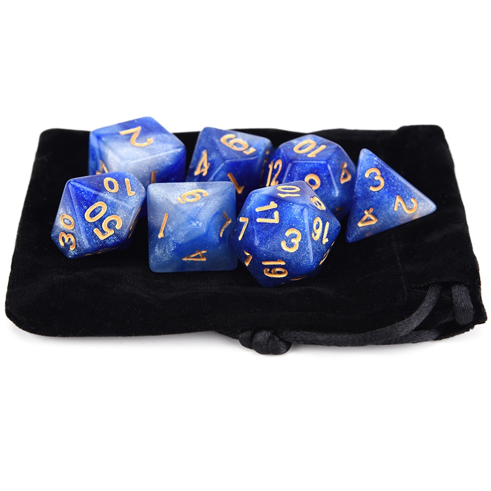 Nebula Space Dice 7pcs Set