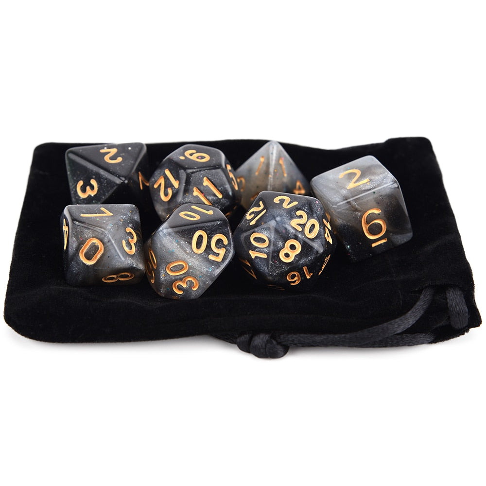 Nebula Space Dice 7pcs Set