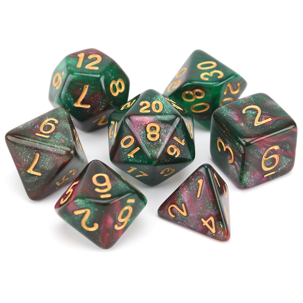 Nebula Space Dice 7pcs Set