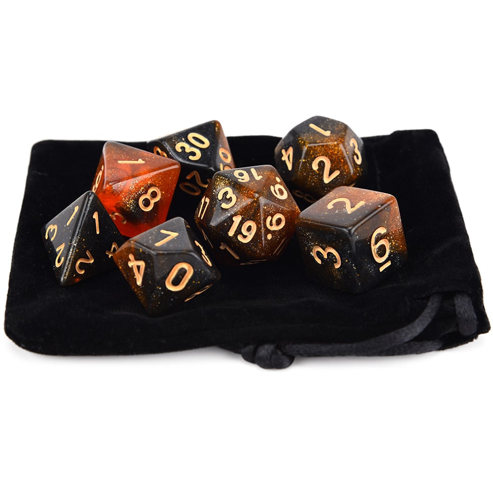 Nebula Space Dice 7pcs Set