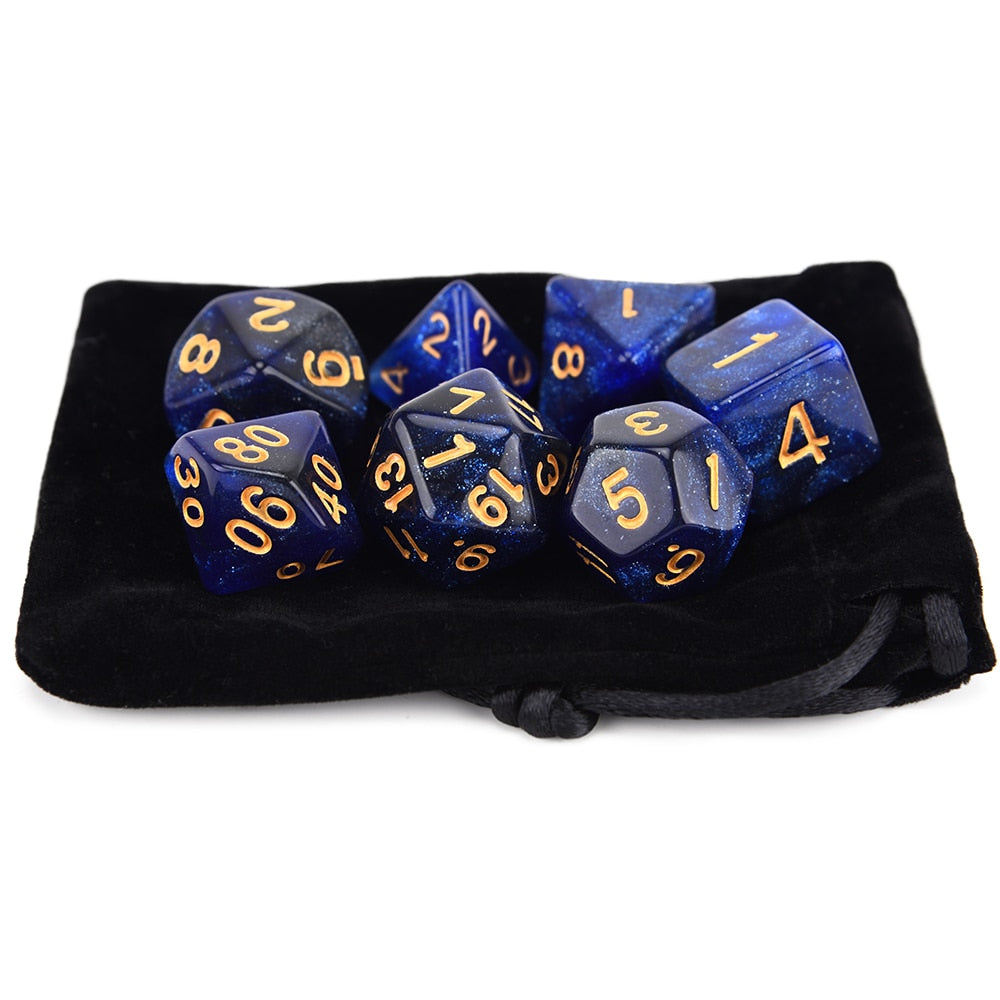 Nebula Space Dice 7pcs Set