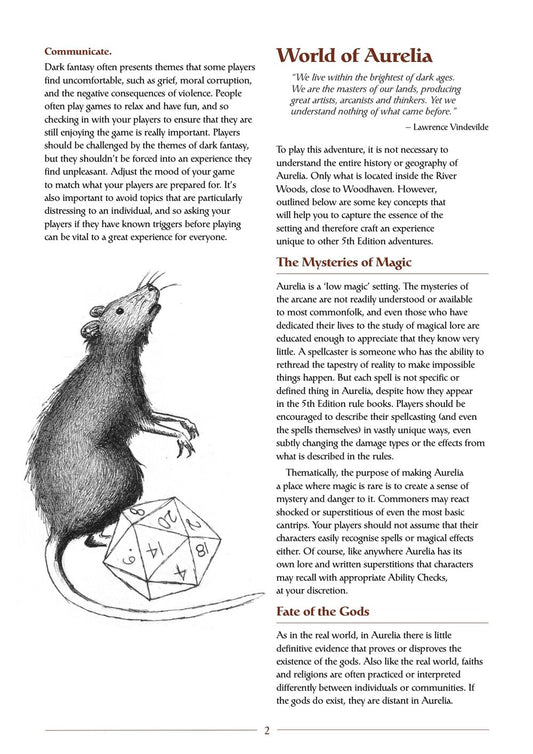 Blood in Woodhaven 5e Module - Adventure Pass (PDF Version)