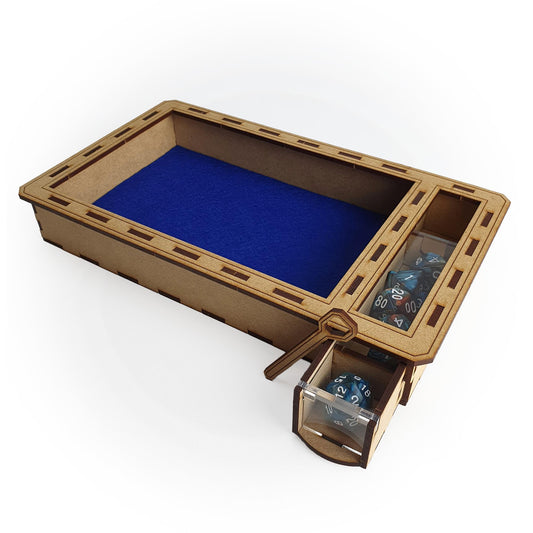 Dice Tray with Dice Storage Pod