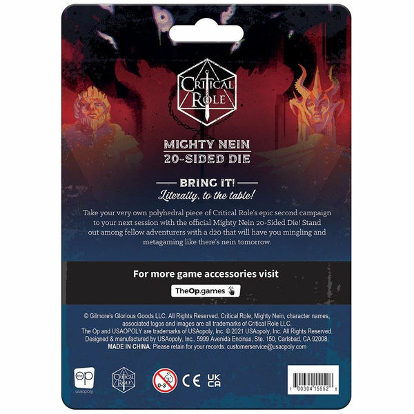 Critical Role Mighty Nein 20-Sided Dice