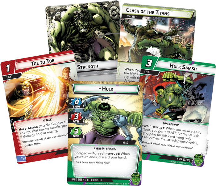Marvel Champions LCG Hulk Hero Pack