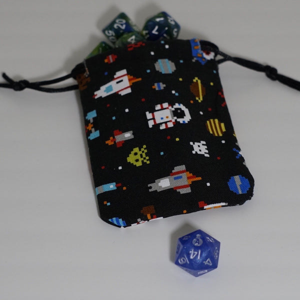 Handcrafted Small Dice Pouch