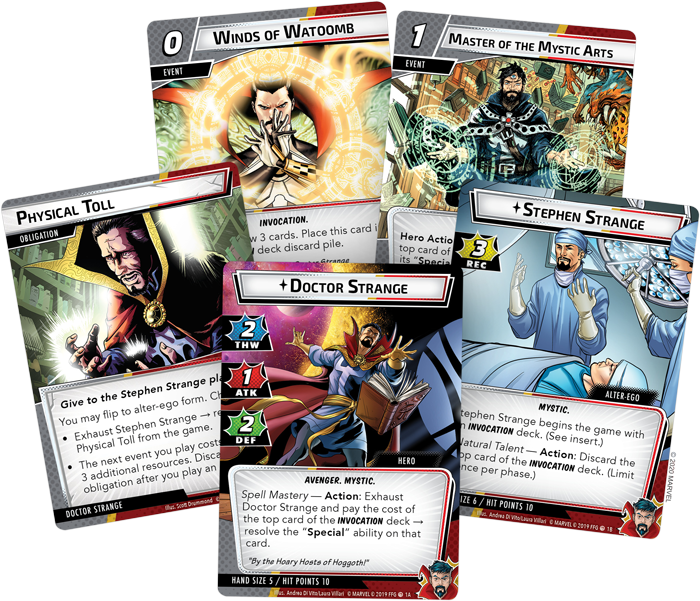 Marvel Champions LCG Doctor Strange Hero Pack