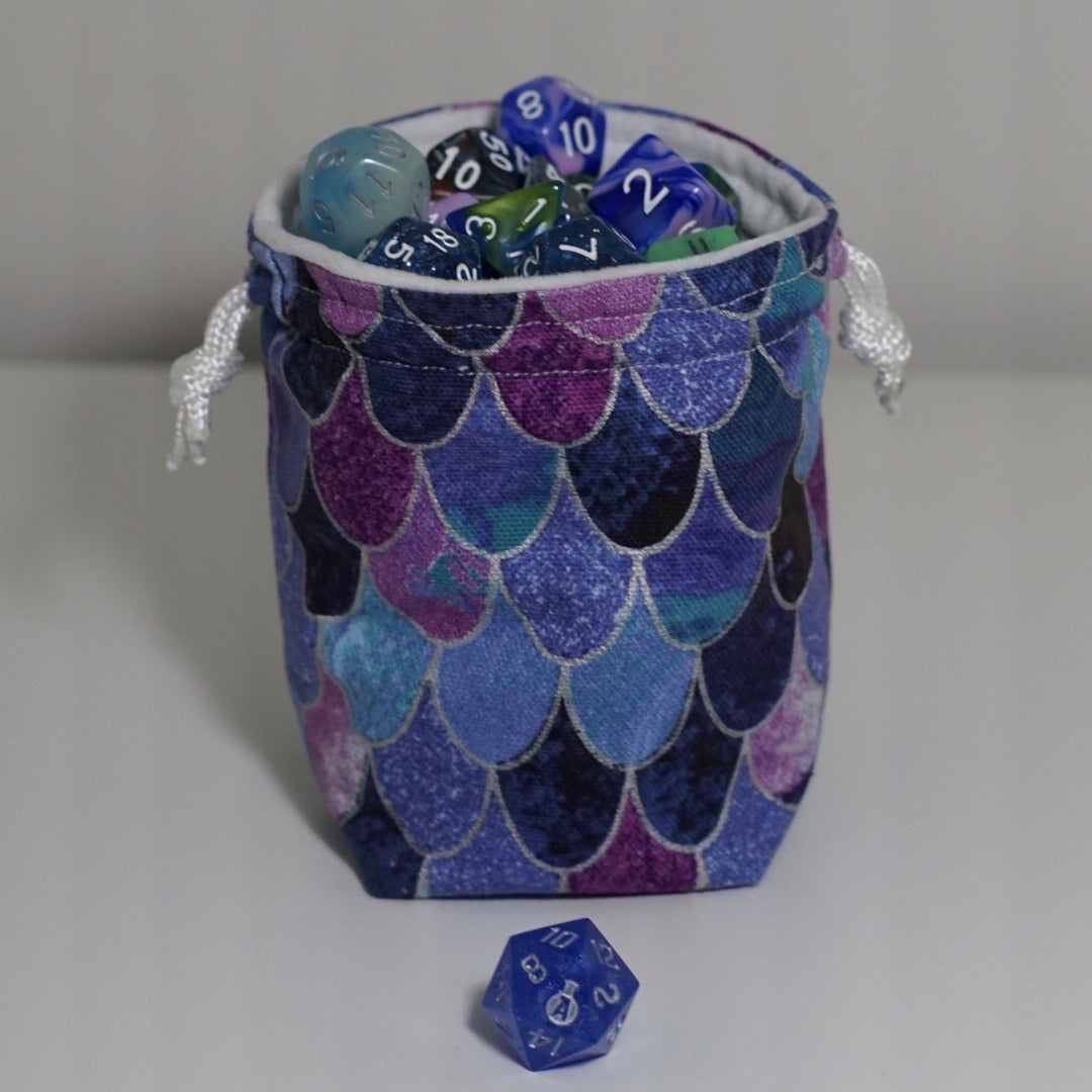 Handcrafted Medium Dice Bag