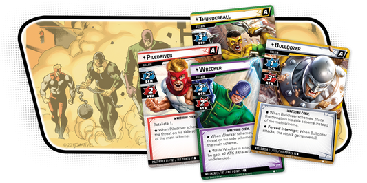 Marvel Champions LCG The Wrecking Crew Scenario Pack