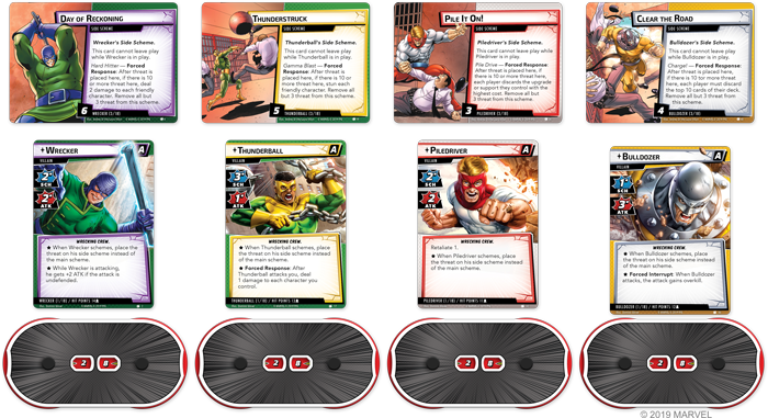 Marvel Champions LCG The Wrecking Crew Scenario Pack