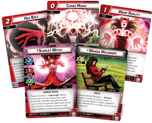 Marvel Champions LCG Scarlet Witch Hero Pack