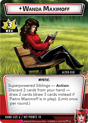 Marvel Champions LCG Scarlet Witch Hero Pack